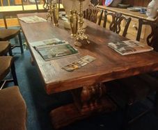 old pine kitchen table