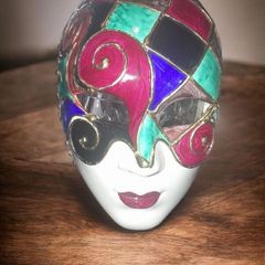 Handmade Venetian mask 25cm