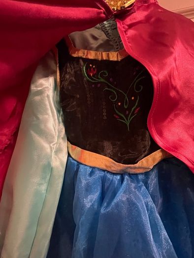 Anna Costume dress Disney Frozen 4 y BNWT