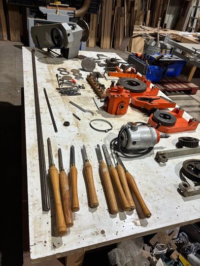 Hapfo AP5000/ME wood turning lathe