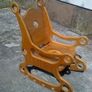 Large laminated rocking chair Image 2