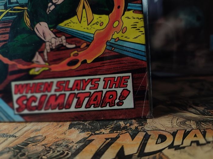 Iron Fist ! Issue #5 ! 1st Appearance of Scimitar ! Iron Fist makes ties to the IRA ! Bronze Age Comic from 1976 ! by Marvel !