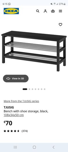 ikea shoe rack