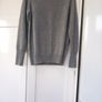 Jaeger Grey Cashmere & Wool Sweater L Image 4