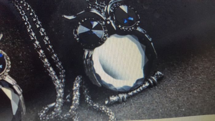 Crystal Owl Pendant