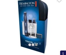 x2 Bundle - Brand New Remington Travel Kit - 13 Piece Set - RRP - 29.99 & Now Added - Wahl Power Plus Corded Hair Clipper x14 Piece Set