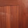 solid teak door with bolt Image 6