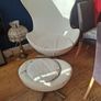 Arne Jacobsen replica Egg Chair in white Image 8