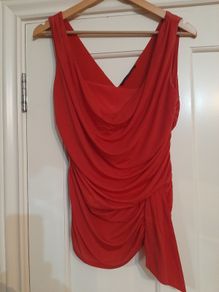 Orange / Red Coast Top - Size 14