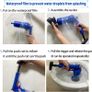 Air Pump Drain Unblocker Heavy Duty,High Pressure Toilet Plunger Sewer Dredge Cleaning Tool, Sink Unblocker with 4 Suckers for Kitchen Bathtub Shower Image 6