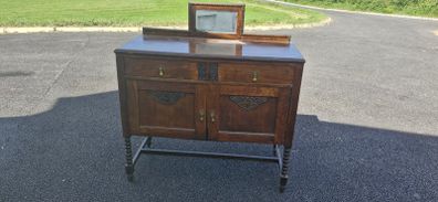 Antique oak sideboard