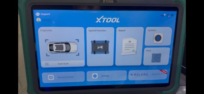 Xtool Prodigy diagnostics