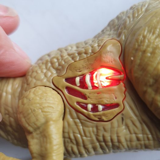2 X Jurassic World dinosaur light & sound