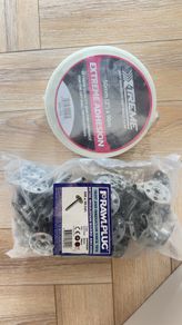Wall tapes and metal insulation board anchors