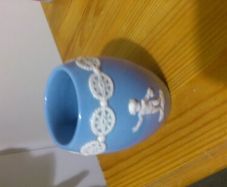 nice small blue and white design earthen ware .by Dudson, Hanley