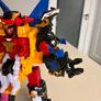 Bandi Power Rangers Deluxe Ninja Steel Megazord Action Figure Image 3