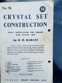 Crystal Set Wireless Radio Construction