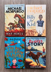 Michael Morpurgo War Horse & Animal Adventure Book Bundle - Age 8-12