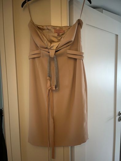 Ted Baker knee length halterneck dress