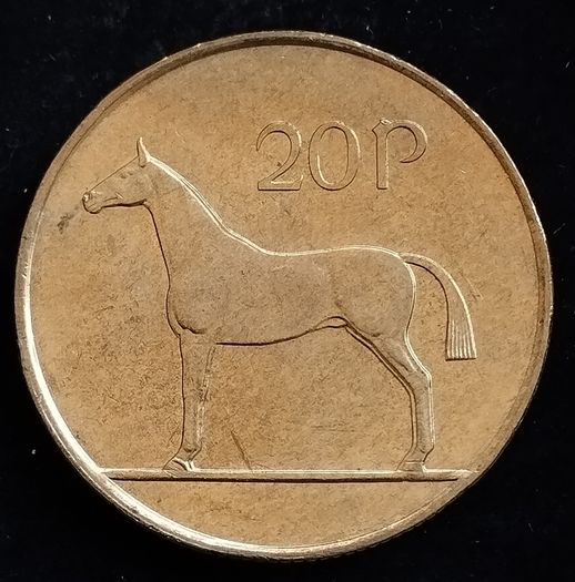 Ireland - 1996 - 20 Pence - Horse - KM.25 - UNC - [984]