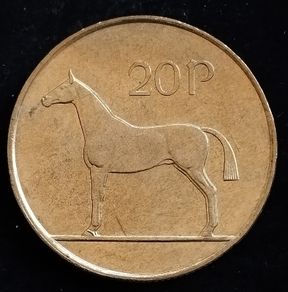 Ireland - 1996 - 20 Pence - Horse - KM.25 - UNC - [984]