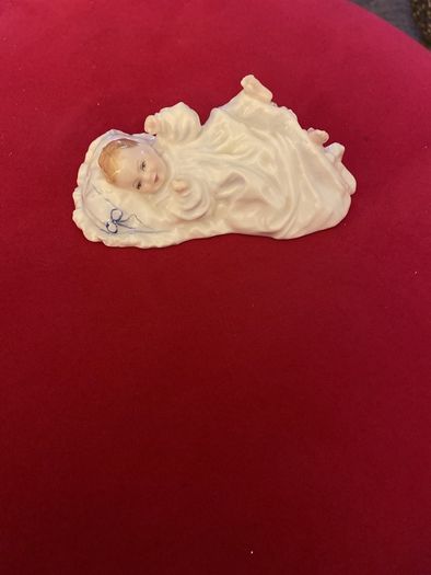 Baby Royal Doulton New Baby Porcelain Hand painted