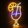 Cocktails Neon Sign for Wall Decor Goblet LED (15.7 inch x 10 inch) Image 5