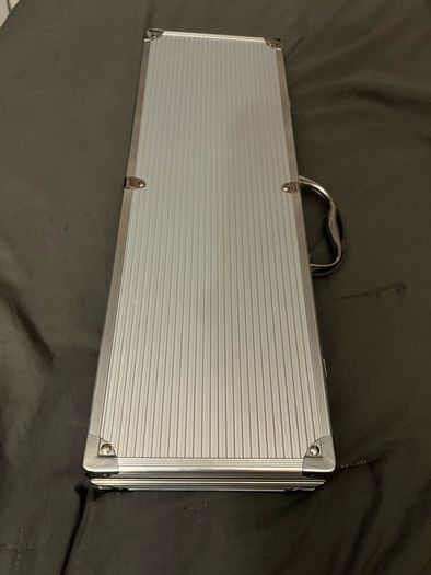 aluminum suitcase