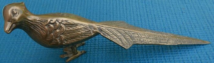 Antique Brass Pheasant