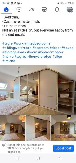Tegre Sliding Wardrobes. Special offers available