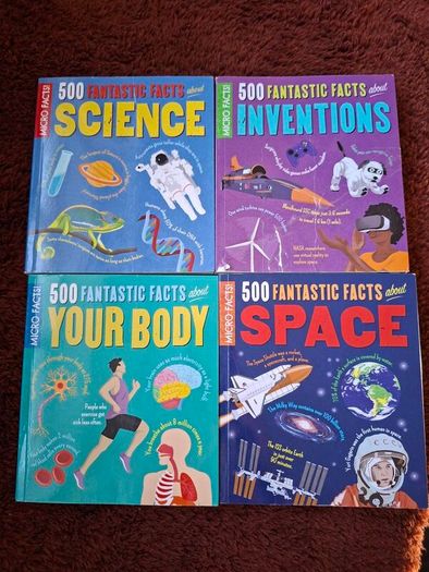 500 Fantastic Facts about science/space/your body/inventions