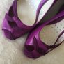 WEDGES - (NEW) Lulu Guinness Raphaella Wedge Sandals. Size 5 Image 4
