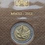 Vatican City 2011 year Brilliant Uncirculated Commemorative 2 Euro coin. Image 3