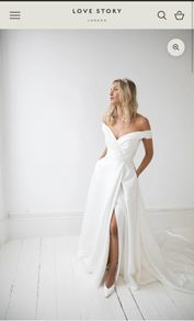 Love Story Wedding Dress (from White and Gold bridal shop)