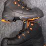 UVEX 2 Black Leather Work Boots Image 4