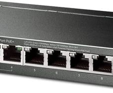 TP-Link TL-SG108PE 8-Port Gigabit Web Managed Easy Smart Ethernet PoE Switch (4 PoE Ports, 55 Watt Budget)