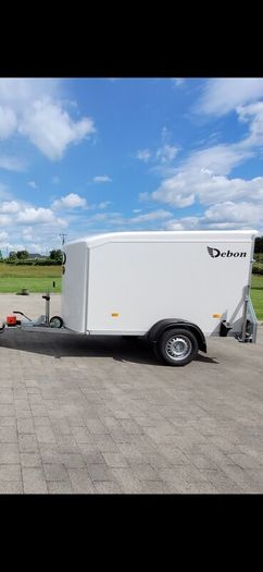 Debon C255 Box Trailer 2022 braked +Tent + Equipment