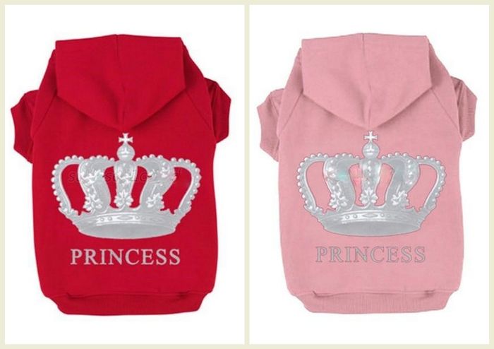 NEW dog/cat winter hoodies in SMALL & LARGE sizes