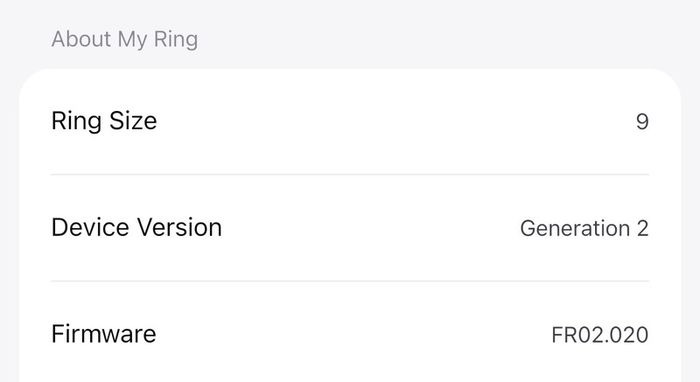 RingConn Gen 2 Silver