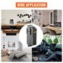 Handgun Safe Box Fingerprint Pistol Gun Safes Gun Storage Case Handgun Holder Quick Access Security Lock Key Vault Image 4