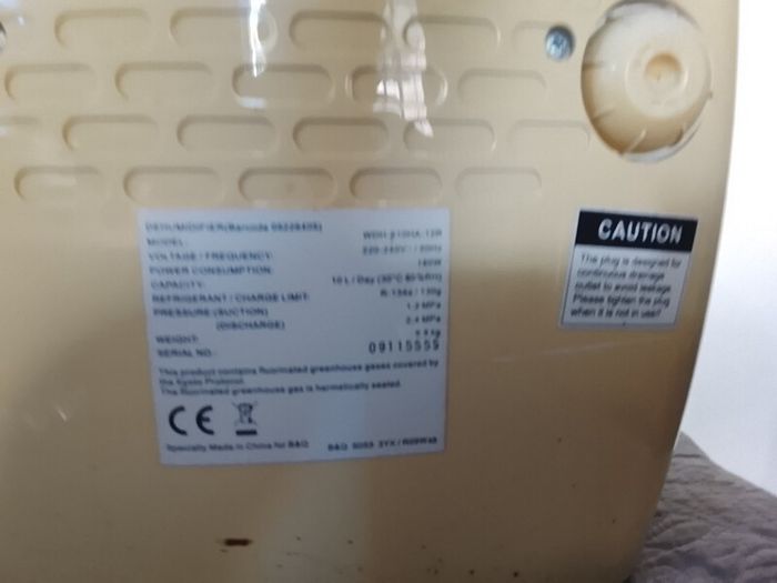 dehumidifier