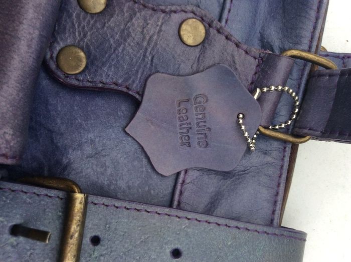 Selection leather bags