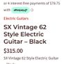 Strat sx vintage Image 3