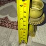 Vintage Solid Brass Candlestick with a Dolphin Balancing a Candle Cup on Tail Fin. Rare. Postage Available or Collection Image 7