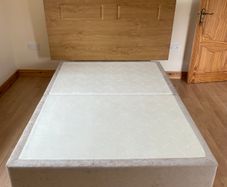Double bed base