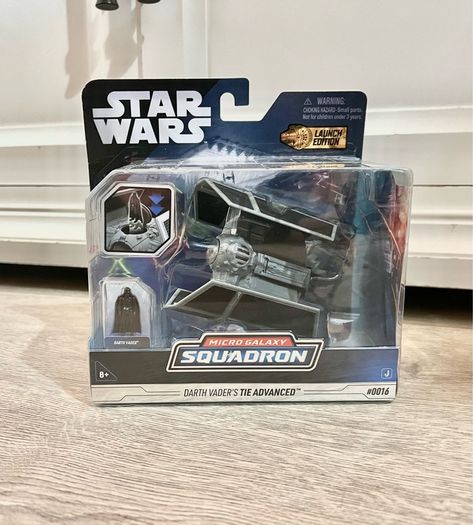 Star Wars Micro Galaxy Squadron Darth Vaders TIE Advanced