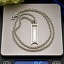 925 Vintage Sterling Silver Scottish Goldcraft Signed Modernist Necklace Image 10