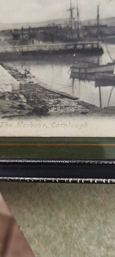 2 Framed Old Print  Of Northern Ireland