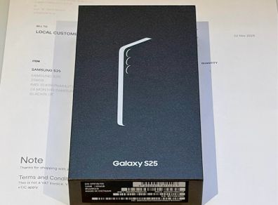 Samsung S25 256GB - Black
