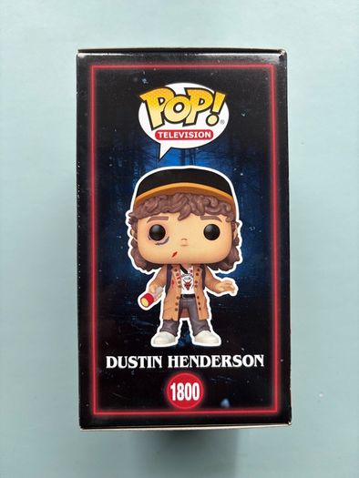 Funko Pop - Dustin Henderson 1800 - Stranger Things - Vinyl Action Figure